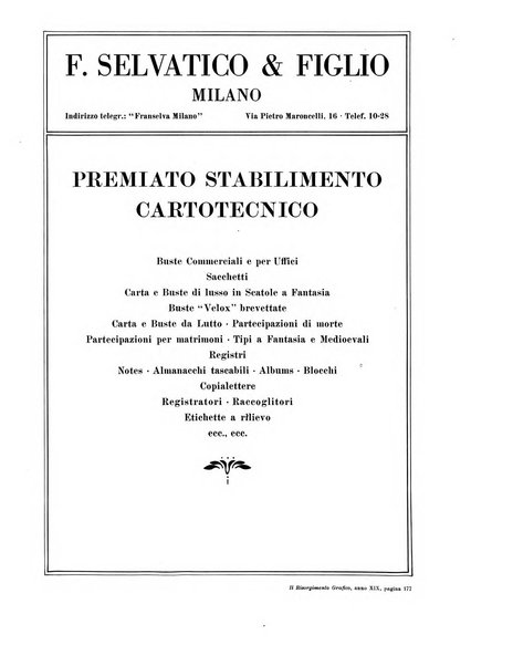 Il risorgimento grafico rivista tecnica mensile di saggi grafici e scritti tecnici