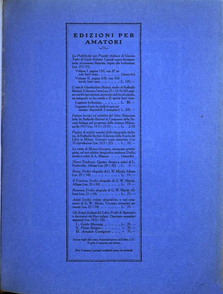 Il risorgimento grafico rivista tecnica mensile di saggi grafici e scritti tecnici