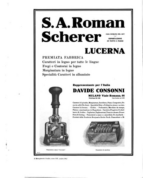 Il risorgimento grafico rivista tecnica mensile di saggi grafici e scritti tecnici