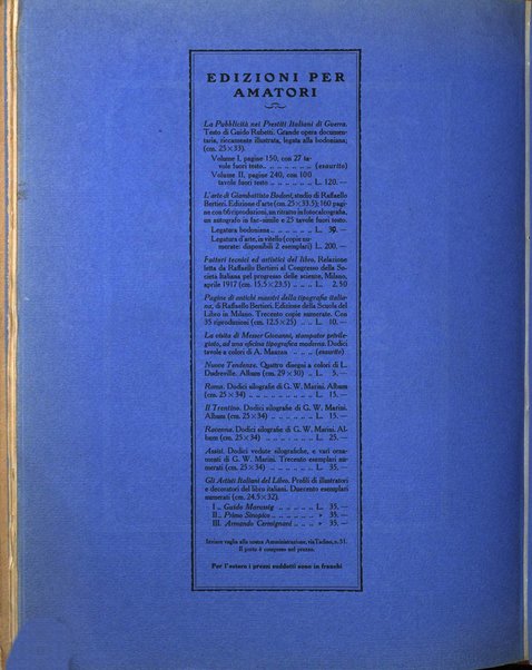 Il risorgimento grafico rivista tecnica mensile di saggi grafici e scritti tecnici