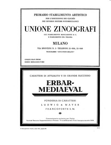 Il risorgimento grafico rivista tecnica mensile di saggi grafici e scritti tecnici