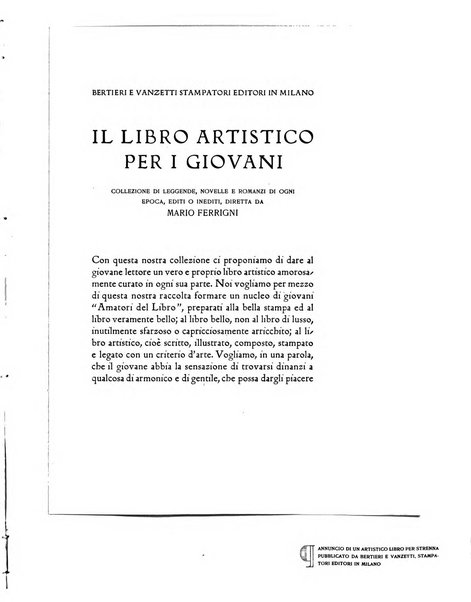 Il risorgimento grafico rivista tecnica mensile di saggi grafici e scritti tecnici