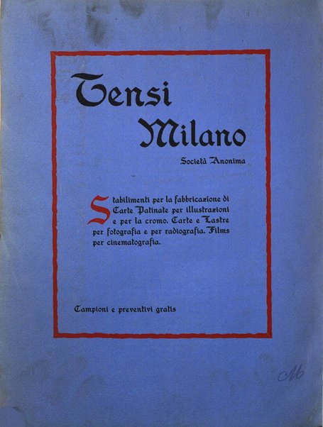 Il risorgimento grafico rivista tecnica mensile di saggi grafici e scritti tecnici