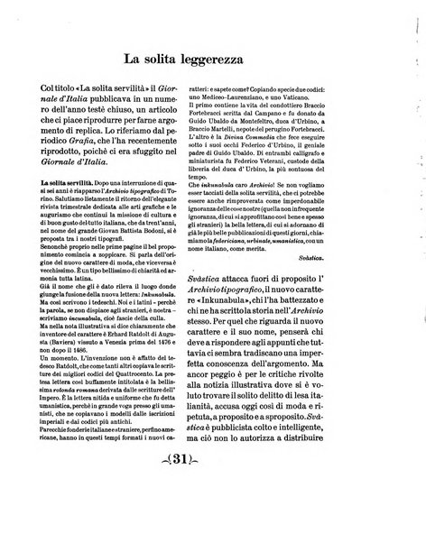 Il risorgimento grafico rivista tecnica mensile di saggi grafici e scritti tecnici