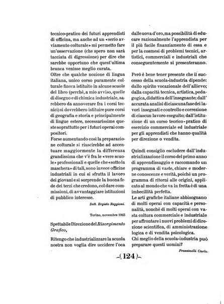 Il risorgimento grafico rivista tecnica mensile di saggi grafici e scritti tecnici