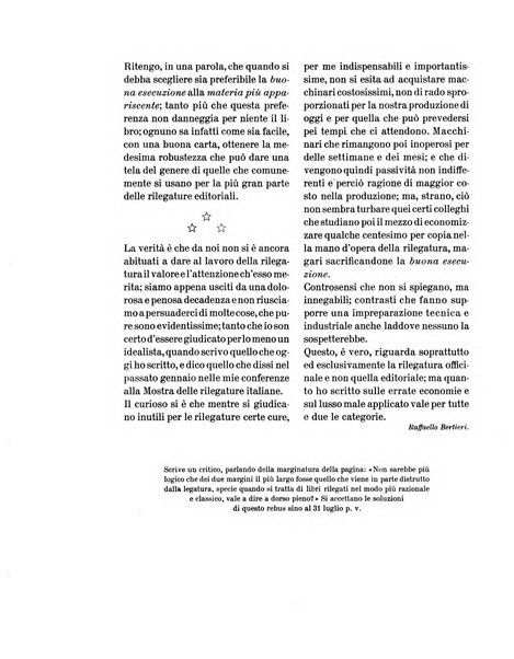 Il risorgimento grafico rivista tecnica mensile di saggi grafici e scritti tecnici