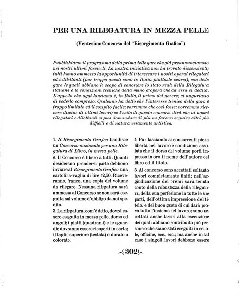 Il risorgimento grafico rivista tecnica mensile di saggi grafici e scritti tecnici