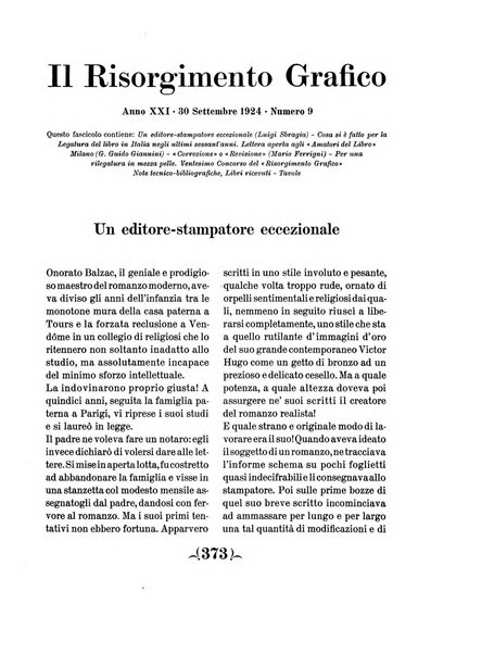 Il risorgimento grafico rivista tecnica mensile di saggi grafici e scritti tecnici