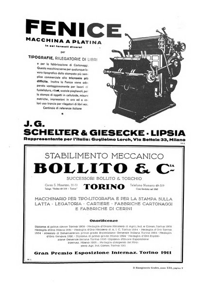 Il risorgimento grafico rivista tecnica mensile di saggi grafici e scritti tecnici