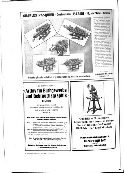 Il risorgimento grafico rivista tecnica mensile di saggi grafici e scritti tecnici