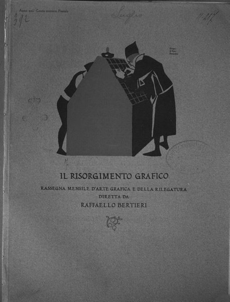 Il risorgimento grafico rivista tecnica mensile di saggi grafici e scritti tecnici