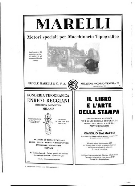 Il risorgimento grafico rivista tecnica mensile di saggi grafici e scritti tecnici