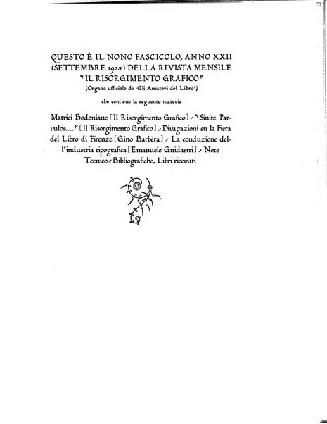 Il risorgimento grafico rivista tecnica mensile di saggi grafici e scritti tecnici