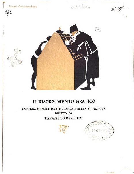 Il risorgimento grafico rivista tecnica mensile di saggi grafici e scritti tecnici