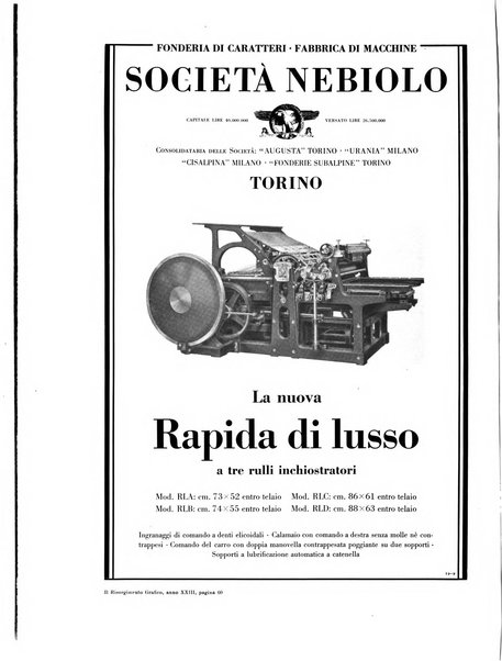 Il risorgimento grafico rivista tecnica mensile di saggi grafici e scritti tecnici