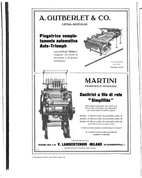 Il risorgimento grafico rivista tecnica mensile di saggi grafici e scritti tecnici