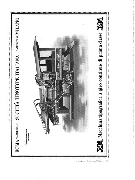 Il risorgimento grafico rivista tecnica mensile di saggi grafici e scritti tecnici