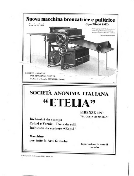 Il risorgimento grafico rivista tecnica mensile di saggi grafici e scritti tecnici