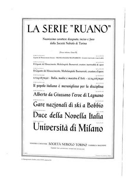 Il risorgimento grafico rivista tecnica mensile di saggi grafici e scritti tecnici