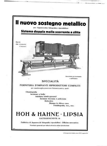 Il risorgimento grafico rivista tecnica mensile di saggi grafici e scritti tecnici