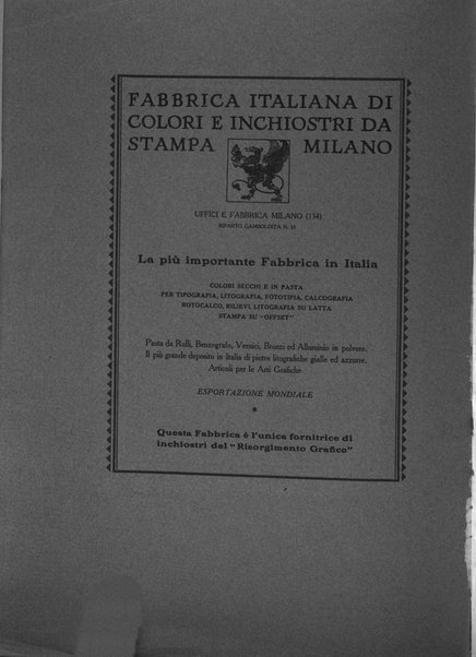 Il risorgimento grafico rivista tecnica mensile di saggi grafici e scritti tecnici