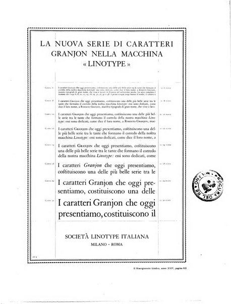 Il risorgimento grafico rivista tecnica mensile di saggi grafici e scritti tecnici