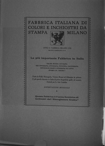 Il risorgimento grafico rivista tecnica mensile di saggi grafici e scritti tecnici