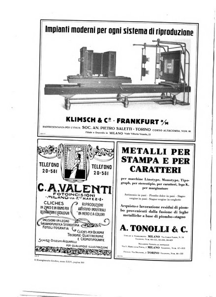 Il risorgimento grafico rivista tecnica mensile di saggi grafici e scritti tecnici