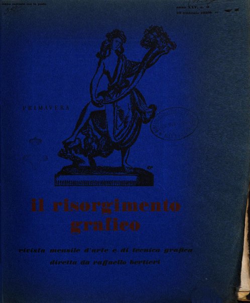 Il risorgimento grafico rivista tecnica mensile di saggi grafici e scritti tecnici