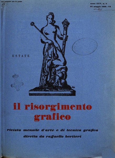 Il risorgimento grafico rivista tecnica mensile di saggi grafici e scritti tecnici