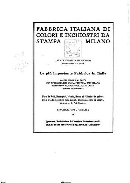 Il risorgimento grafico rivista tecnica mensile di saggi grafici e scritti tecnici