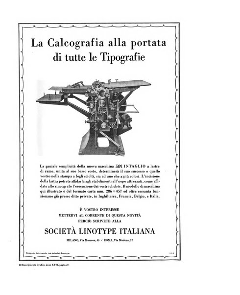 Il risorgimento grafico rivista tecnica mensile di saggi grafici e scritti tecnici