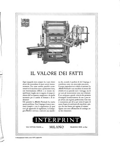 Il risorgimento grafico rivista tecnica mensile di saggi grafici e scritti tecnici