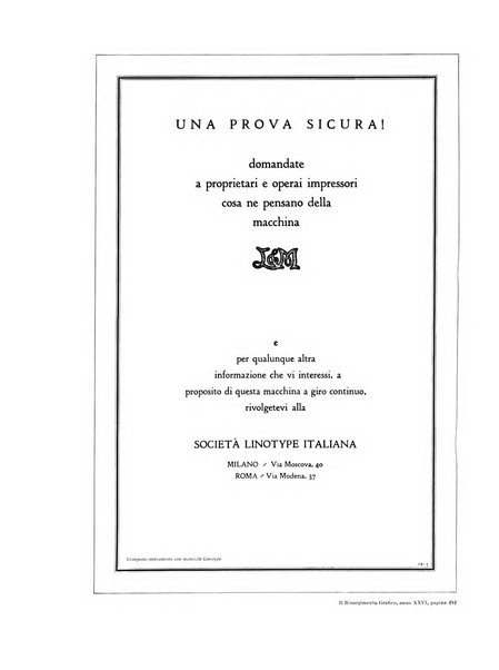 Il risorgimento grafico rivista tecnica mensile di saggi grafici e scritti tecnici