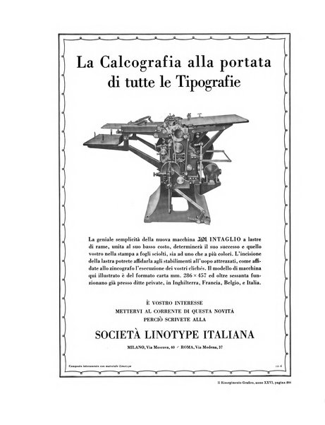 Il risorgimento grafico rivista tecnica mensile di saggi grafici e scritti tecnici