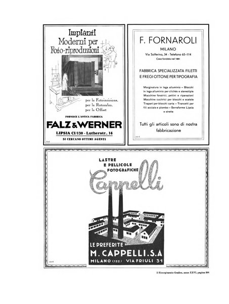 Il risorgimento grafico rivista tecnica mensile di saggi grafici e scritti tecnici