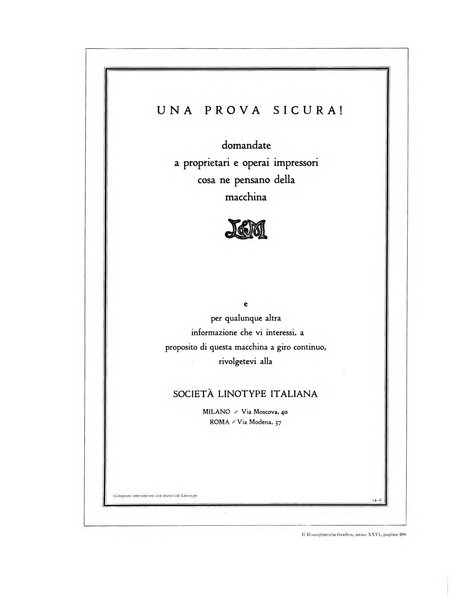 Il risorgimento grafico rivista tecnica mensile di saggi grafici e scritti tecnici