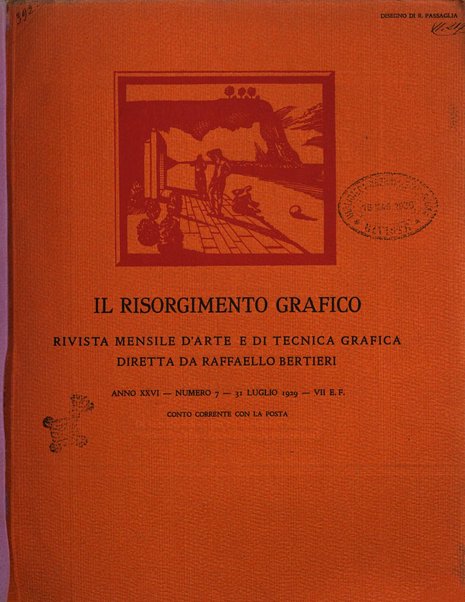 Il risorgimento grafico rivista tecnica mensile di saggi grafici e scritti tecnici