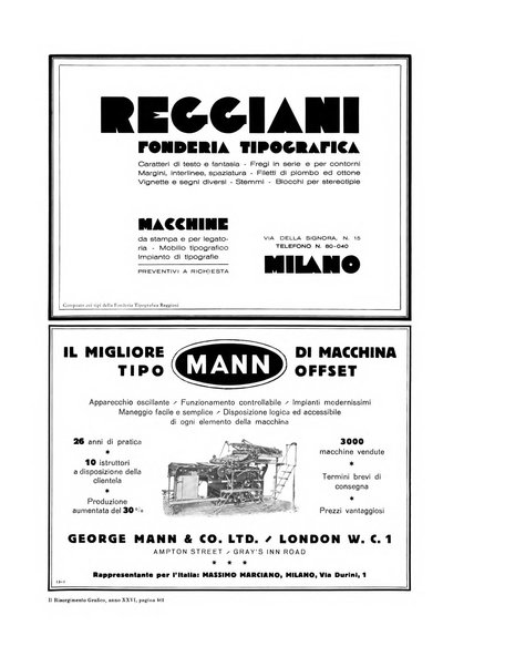 Il risorgimento grafico rivista tecnica mensile di saggi grafici e scritti tecnici