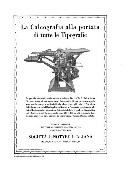 Il risorgimento grafico rivista tecnica mensile di saggi grafici e scritti tecnici