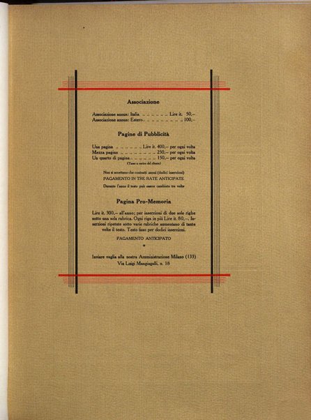 Il risorgimento grafico rivista tecnica mensile di saggi grafici e scritti tecnici