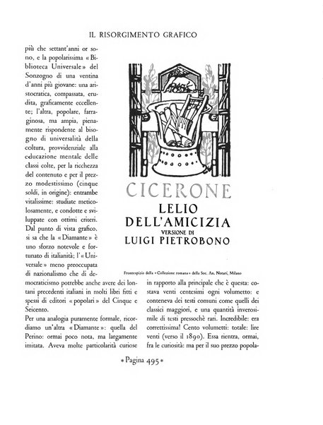 Il risorgimento grafico rivista tecnica mensile di saggi grafici e scritti tecnici