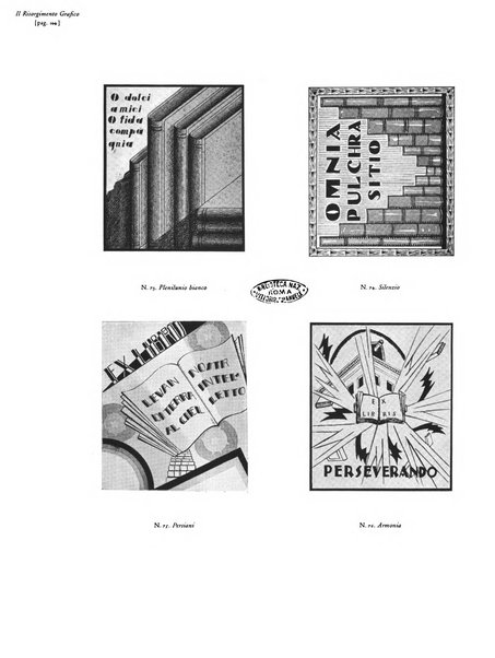 Il risorgimento grafico rivista tecnica mensile di saggi grafici e scritti tecnici