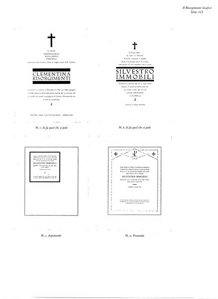 Il risorgimento grafico rivista tecnica mensile di saggi grafici e scritti tecnici