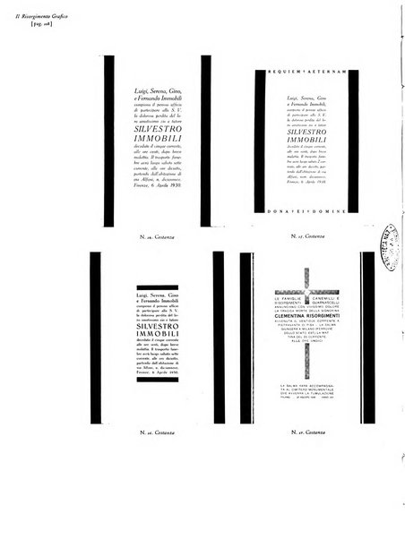 Il risorgimento grafico rivista tecnica mensile di saggi grafici e scritti tecnici