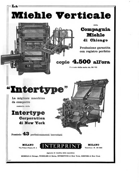 Il risorgimento grafico rivista tecnica mensile di saggi grafici e scritti tecnici