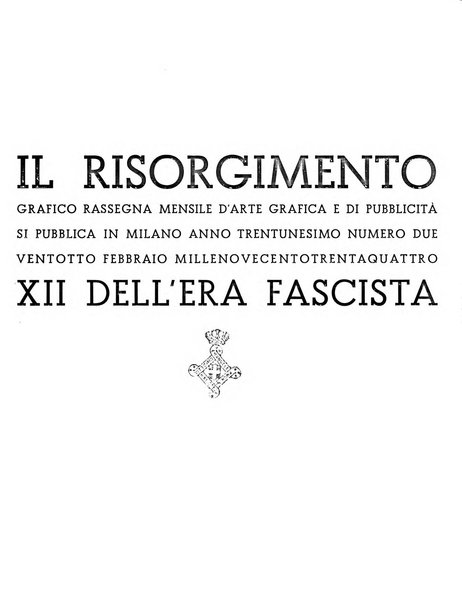 Il risorgimento grafico rivista tecnica mensile di saggi grafici e scritti tecnici