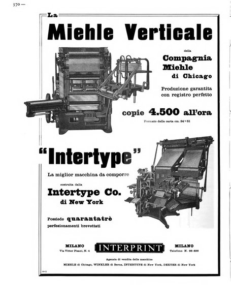 Il risorgimento grafico rivista tecnica mensile di saggi grafici e scritti tecnici