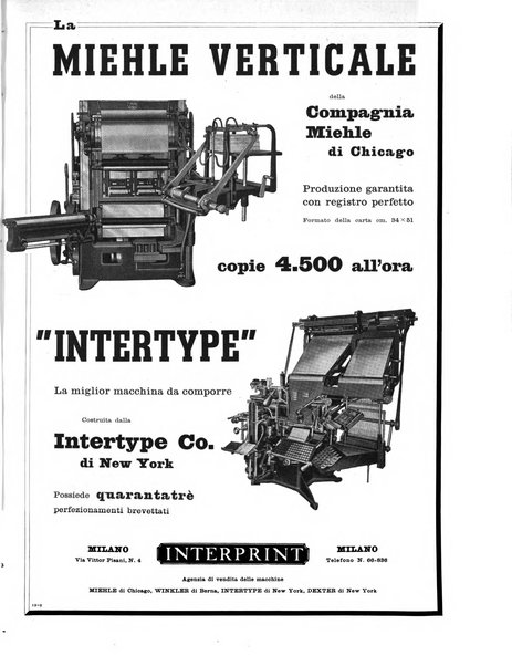 Il risorgimento grafico rivista tecnica mensile di saggi grafici e scritti tecnici