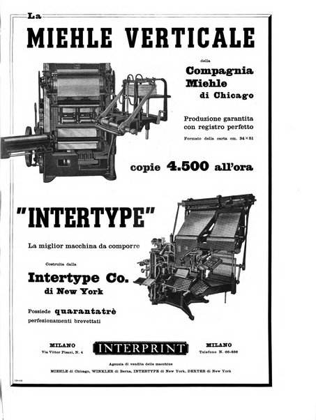 Il risorgimento grafico rivista tecnica mensile di saggi grafici e scritti tecnici